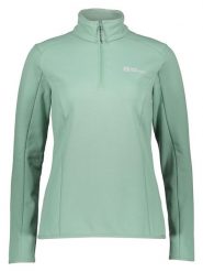 Jack Wolfskin Kurtka polarowa "Baiselberg" w kolorze miętowym rozmiar: XL. Zielone kurtki damskie Jack Wolfskin, xl, bez wzorów, z materiału, bez kaptura. Za 122.67 zł.