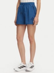 Adidas Szorty sportowe Z.N.E. KF0579 Granatowy Loose Fit. Niebieskie spodenki sportowe damskie Adidas, l, bez wzorów, z syntetyku. Za 239.99 zł.