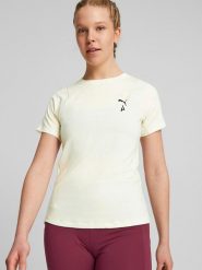 Puma Koszulka "Seasons" w kolorze białym rozmiar: XS. Białe bluzki damskie Puma, xs, bez wzorów, bez kołnierzyka, bez ramiączek. Za 147.45 zł.