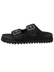 GANT Footwear Klapki "Mardale" w kolorze czarnym rozmiar: 40. Czarne klapki damskie GANT Footwear, bez wzorów, z okrągłym noskiem, bez obcasa, bez zapięcia. Za 184.46 zł.