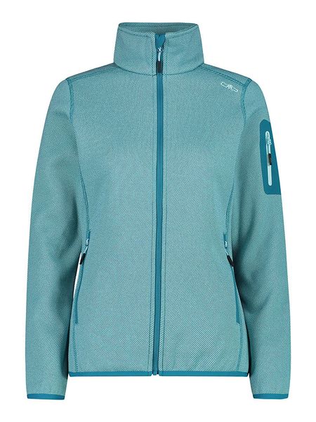 CMP Kurtka polarowa w kolorze turkusowym rozmiar: 50. Niebieskie kurtki damskie CMP, s, bez wzorów, z materiału, bez kaptura. Za 135.49 zł.