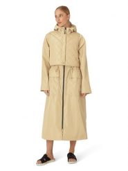 Ilse Jacobsen Płaszcz przeciwdeszczowy w kolorze beżowym rozmiar: 36. Brązowe płaszcze damskie Ilse Jacobsen, m, bez wzorów, bez kaptura. Za 461.45 zł.