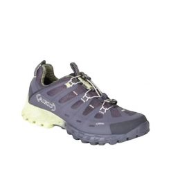 Buty trekkingowe AKU Selvatica GTX Kobieta Antracyt/Akwamaryna. Niebieskie obuwie trekkingowe damskie Aku, z gore-texu, bez zapięcia. Za 391.35 zł.