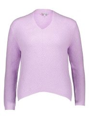 Street One Sweter w kolorze lawendowym rozmiar: 42. Różowe swetry klasyczne damskie Street One, z asymetrycznym kołnierzem. Za 83.42 zł.