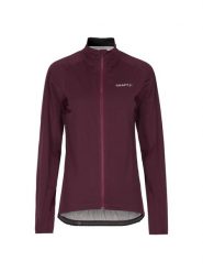 Craft Endur Hydro Jacket 2 W — Wodoodporna i wentylowana kurtka rowerowa – Wild. Czerwone kurtki damskie Craft, s, bez wzorów, bez kaptura. Za 571.50 zł.
