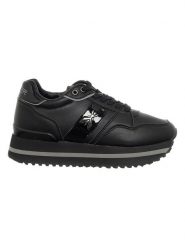 Patrizia Pepe Skórzane sneakersy w kolorze czarnym rozmiar: 39. Czarne obuwie sportowe damskie Patrizia Pepe, bez zapięcia. Za 325.03 zł.