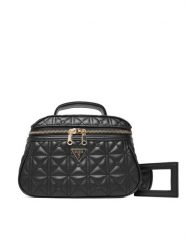 Guess Kosmetyczka PW7567 P6261 Czarny. Czarne torebki klasyczne damskie Guess, ze skóry, bez dodatków. Za 215.99 zł.