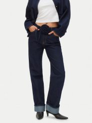 Vero Moda Jeansy Vmallison Mr Straight Rosebelt Jns Si346 10339315 Granatowy Regular Fit. Niebieskie jeansy damskie Vero Moda. Za 219.99 zł.