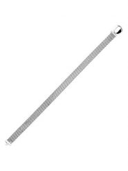 CHARM'S Srebrna bransoletka - dł. 17 cm rozmiar: onesize. Szare bransoletki damskie CHARM'S, srebrne. Za 173.99 zł.