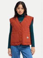 Quiksilver Bezrękawnik Kalong EQWJK03085 Czarny Boxy Fit. Czarne kamizelki damskie Quiksilver, m, bez wzorów, z syntetyku, bez kaptura. Za 339.99 zł.