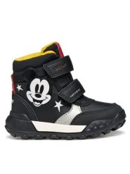 Geox Śniegowce B Trekkyup B Abx B566LE 054FU C0048 M Czarny. Czarne buty zimowe chłopięce Geox, ze skóry, bez zapięcia. Za 219.99 zł.