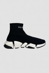 BALENCIAGA Czarne buty SPEED 2.0 LT. Czarne obuwie sportowe damskie Balenciaga, bez zapięcia. W wyprzedaży za 2,599.99 zł.