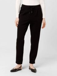 Les Lunes Spodnie "Amyy" w kolorze czarnym rozmiar: S. Czarne spodnie materiałowe damskie Les Lunes, bez wzorów, z materiału. Za 173.99 zł.