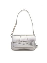 Valentino Torebka VBS8NP13MET Srebrny. Szare torebki klasyczne damskie Valentino, ze skóry, bez dodatków. Za 329.99 zł.
