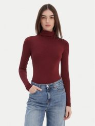 Wolford Body Colorado 75083 Bordowy Slim Fit. Czerwone body i gorsety Wolford, bez wzorów, z syntetyku. Za 709.99 zł.