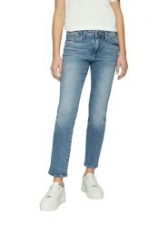 S.Oliver Dżinsy - Slim fit - w kolorze niebieskim rozmiar: 36/L32. Niebieskie jeansy damskie S.Oliver, bez wzorów, z materiału. Za 154.95 zł.