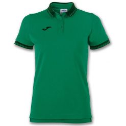 Koszulka polo do tenisa damska Joma Bali II. Zielone koszulki damskie Joma, xl, bez wzorów, bez kołnierzyka, bez ramiączek. Za 163.85 zł.