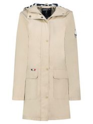 Geographical Norway Parka "Curieuse" w kolorze beżowym rozmiar: S. Brązowe parki damskie Geographical Norway, s, bez kaptura. Za 232.78 zł.