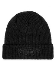 Roxy Czapka ERJHA04165 Czarny. Czarne czapki damskie Roxy, na zimę, bez wzorów, z materiału. Za 159.99 zł.