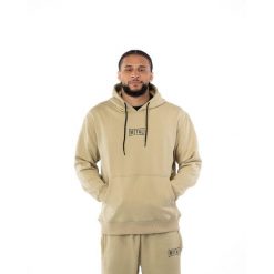 Bluza z kapturem Metal Boxe Desert Storm. Brązowe bluzy damskie METAL BOXE, s, bez wzorów, z bawełny, z kapturem. Za 328.00 zł.