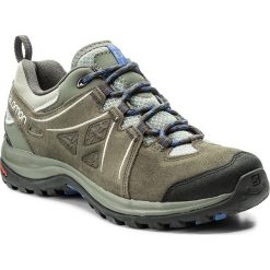 Trekkingi SALOMON - Ellipse 2 Ltr W 398538 Shadow/Beluga/Amparo Blue. Szare obuwie trekkingowe damskie Salomon, z materiału. W wyprzedaży za 319.00 zł.