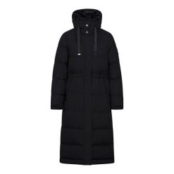 Damska Kurtka Wodoodporna Colter. Czarne kurtki damskie Trespass, bez wzorów, bez kaptura. Za 390.99 zł.