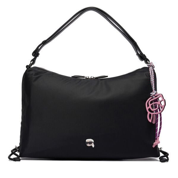 Torebka KARL LAGERFELD. Czarne torebki klasyczne damskie KARL LAGERFELD, bez dodatków. Za 489.99 zł.