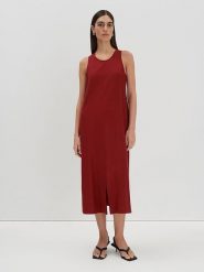 Someday Sukienka w kolorze ceglanym rozmiar: 42. Czerwone sukienki damskie someday., bez wzorów, bez ramiączek. Za 188.40 zł.