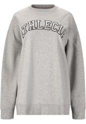 Bluza damska Athlecia Fenne. Szare bluzy damskie Athlecia, uniwersalny, bez wzorów, z bawełny, bez kaptura. Za 244.50 zł.