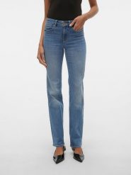 Vero Moda Dżinsy - Regular fit - w kolorze niebieskim rozmiar: XS/L32. Niebieskie jeansy damskie Vero Moda. Za 65.85 zł.