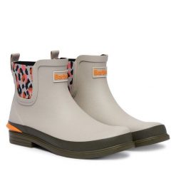 Kalosze Barbour. Szare kalosze damskie Barbour, bez wzorów. Za 439.99 zł.