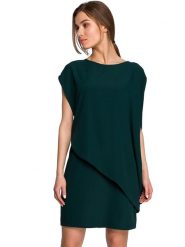 Stylove Sukienka w kolorze ciemnozielonym rozmiar: M. Zielone sukienki damskie Stylove, bez wzorów, bez ramiączek. Za 271.67 zł.
