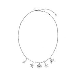 Purelei Purelei Naszyjnik Underwater World Naszyjniki 1 ct Szary Damski. Szare naszyjniki damskie Purelei, pozłacane. Za 149.19 zł.