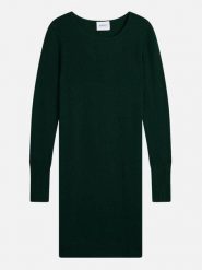 Perfect Cashmere Sukienka kaszmirowa "Molli" w kolorze ciemnozielonym rozmiar: S. Zielone sukienki damskie Perfect Cashmere, bez wzorów, z kaszmiru, bez ramiączek. Za 353.27 zł.