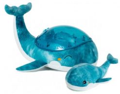 Przytulanka,przytulanka z projektorem,z lampką nocną Cloud b Tranquil Whale Wieloryb Zestaw Lampka i Grzechotka niebieski. Niebieskie przytulanki i maskotki Cloud B. Za 199.00 zł.