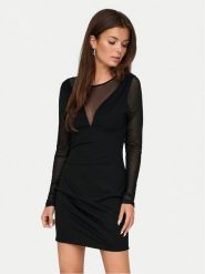 ONLY Sukienka koktajlowa Becki 15331783 Czarny Slim Fit. Czarne sukienki damskie Only, bez wzorów, z syntetyku, wizytowe, bez ramiączek. Za 99.99 zł.