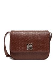 Nine West Torebka CEO-HAMPSHIRE-I-LDA8176 Brązowy. Brązowe listonoszki damskie Nine West, bez wzorów, z materiału, bez dodatków. Za 199.99 zł.