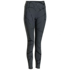 Leginsy fitness damskie Breath Long Tights. Czarne legginsy sportowe damskie Joma, l, bez wzorów, z elastanu, na fitness i siłownię. Za 99.99 zł.