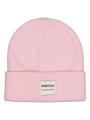 MOSS COPENHAGEN Czapka w kolorze jasnoróżowym rozmiar: onesize. Różowe czapki damskie Moss Copenhagen, bez wzorów, z materiału. Za 92.21 zł.