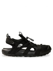 The North Face Sandały Explore Camp NF0A8ADQKX71 Czarny. Czarne sandały damskie The North Face, bez wzorów, z materiału, bez obcasa, na płaskiej podeszwie, bez zapięcia. Za 369.99 zł.
