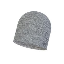 Czapka z elementami odblaskowymi Buff DryFlx Hat. Szare czapki damskie Buff, bez wzorów. Za 129.90 zł.