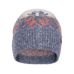 Damska Czapka Edur Beanie. Niebieskie czapki damskie Trespass, na zimę, bez wzorów. Za 127.99 zł.