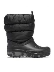 Crocs Śniegowce Crocs Classic Neo Puff Boot T 207683 Czarny. Czarne buty zimowe chłopięce Crocs, z tworzywa sztucznego, bez zapięcia. Za 239.99 zł.