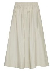 MOSS COPENHAGEN Spódnica "Lenna" w kolorze kremowym rozmiar: XL. Brązowe spódnice damskie Moss Copenhagen, xl, bez wzorów, z bawełny, maxi. Za 135.49 zł.