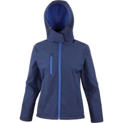 Kurtka Result Softshell Capuche Femme Tx Performance. Niebieskie kurtki damskie RESULT, bez wzorów, z softshellu, bez kaptura. Za 211.00 zł.