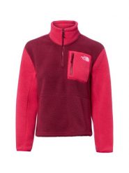 The North Face bluza polarowa z golfem Kobiety Sztuczne włókno czerwony, M. Czerwone bluzy damskie The North Face, m, bez wzorów, z polaru, bez kaptura. Za 449.95 zł.