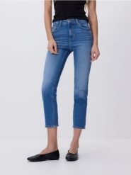 Jeansy straight - niebieski. Niebieskie jeansy damskie Reserved. Za 129.99 zł.