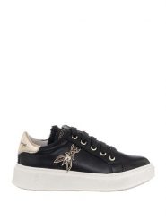 Patrizia Pepe Skórzane sneakersy w kolorze czarnym rozmiar: 39. Czarne obuwie sportowe damskie Patrizia Pepe, bez zapięcia. Za 434.99 zł.