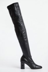 Kozaki damskie Damierboot MAX MARA ACCESSORI. Kozaki damskie Max Mara Accessori, bez obcasa, bez zapięcia. W wyprzedaży za 3,809.25 zł.