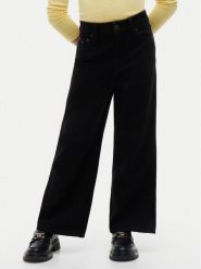 Tommy Hilfiger Jeansy KG0KG09472 Czarny Wide Leg. Czarne jeansy dziewczęce Tommy Hilfiger, bez wzorów, z bawełny. Za 289.99 zł.